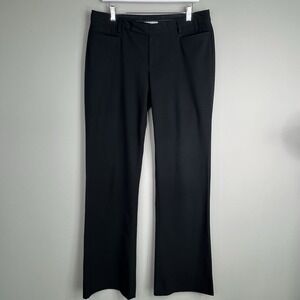 Gap Modern Boot Cut Dress Pants Black Womens 10 Long Work Business Office